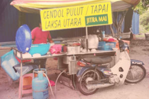 Cendol pulut tapai